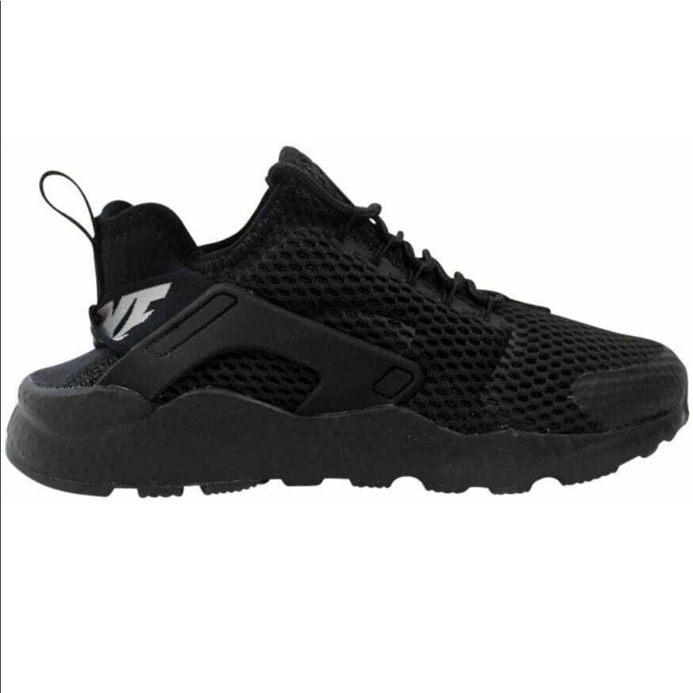 New Nike Air Huarcahe Run Black Sneakers Sz 8.5